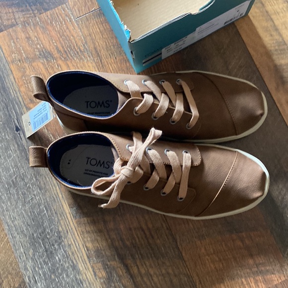 NWT Toms Botas Cupsole toffee youth boots size 6 - Picture 3 of 6